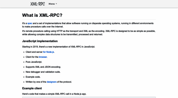 xml-rpc.com