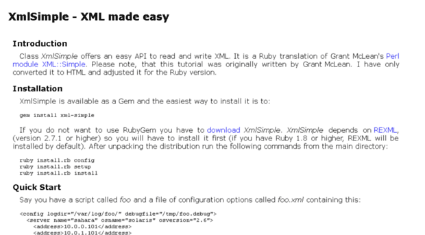 xml-simple.rubyforge.org