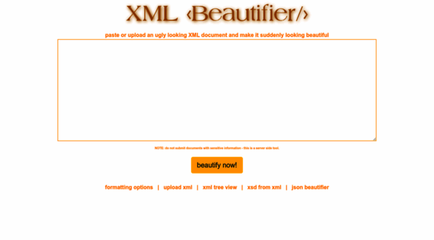 xmlbeautifier.com