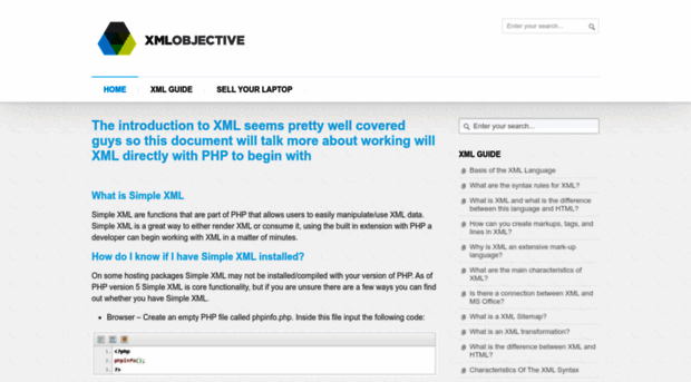 xmlobjective.com