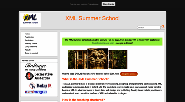 xmlsummerschool.com