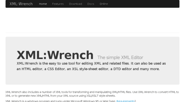 xmlwrench.com