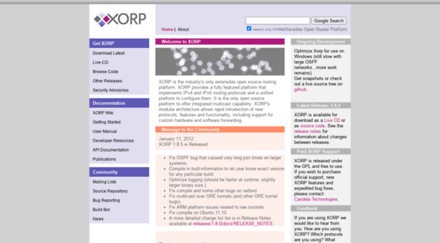 xorp.org