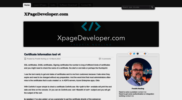 xpagedeveloper.com