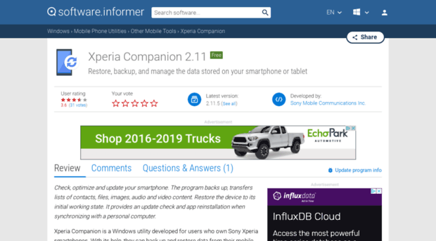 xperia-companion.software.informer.com