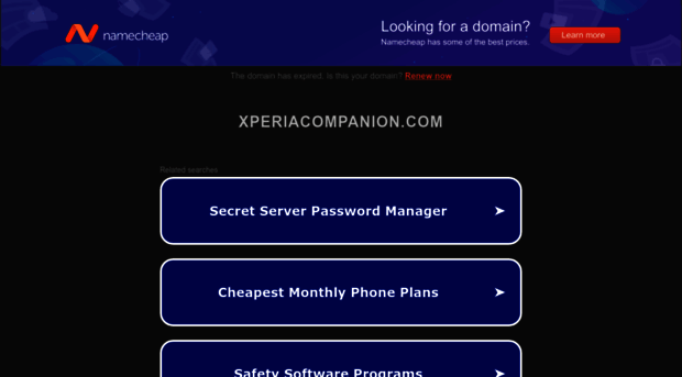 xperiacompanion.com