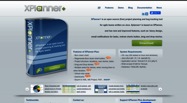 xplanner-plus.sourceforge.net