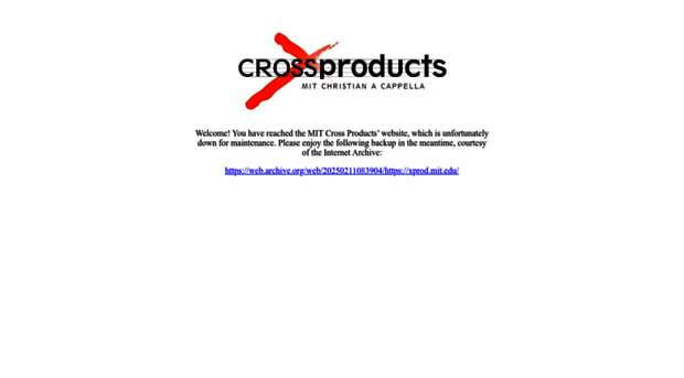 xprod.mit.edu