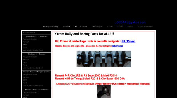 xrallyparts.com