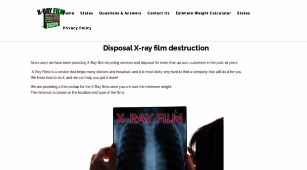 xrayfilmsdisposal.com