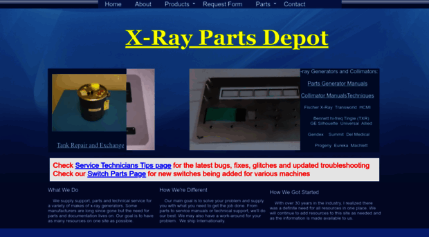 xraypartsdepot.com