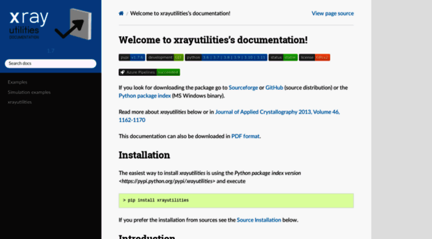 xrayutilities.sourceforge.io