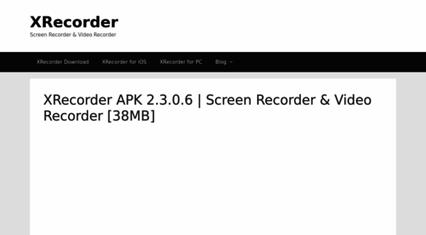 xrecorderapk.com