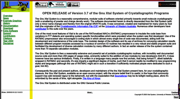 xtal.sourceforge.net