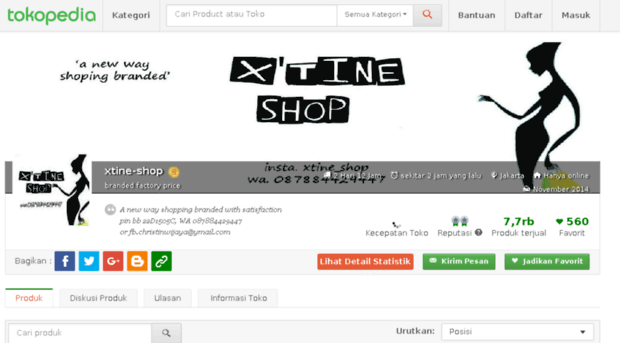 xtine-shop.com