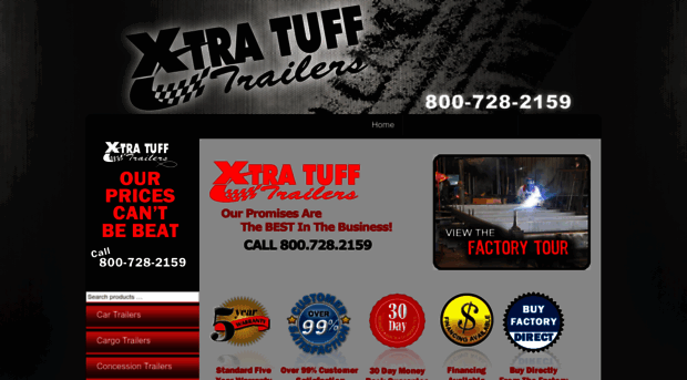 xtratufftrailers.com