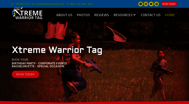 xtremewarriortag.com