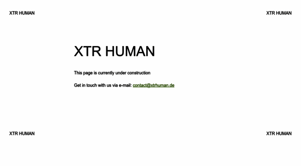 xtrhuman.de