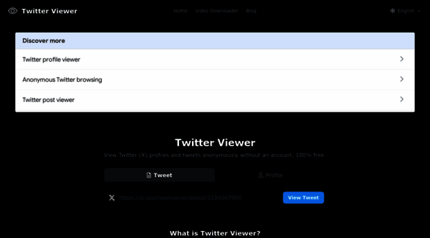 xtwitterviewer.com