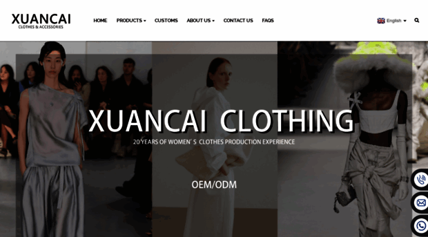 xuancaiclothes.com