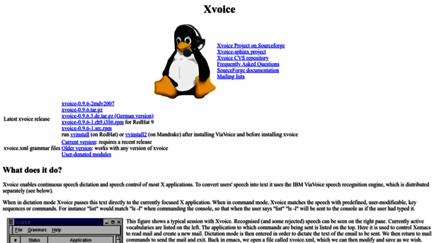 xvoice.sourceforge.net