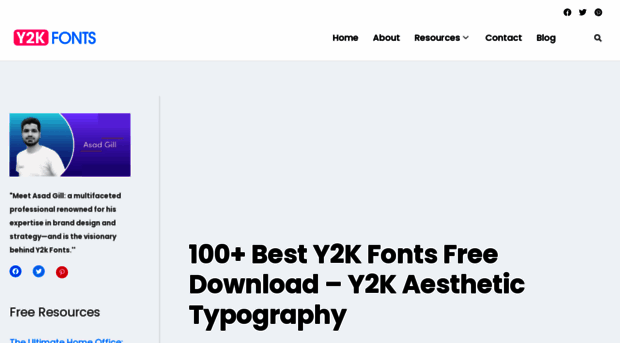 y2kfonts.com