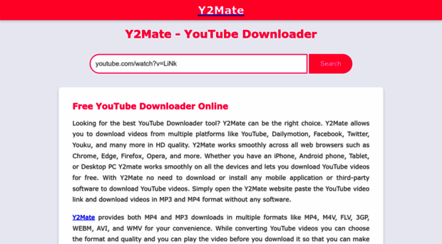 y2matex.com