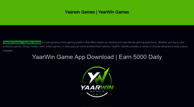 yaarwingames.top