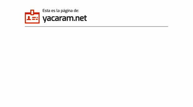 yacaram.net