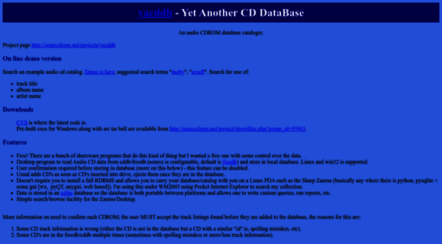 yacddb.sourceforge.net