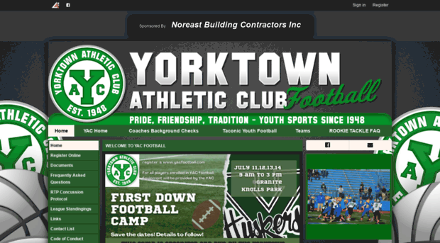 yacfootball.com