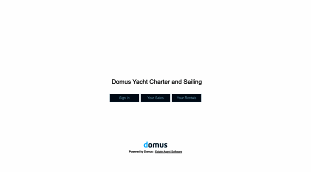 yacht-charter.domus.net