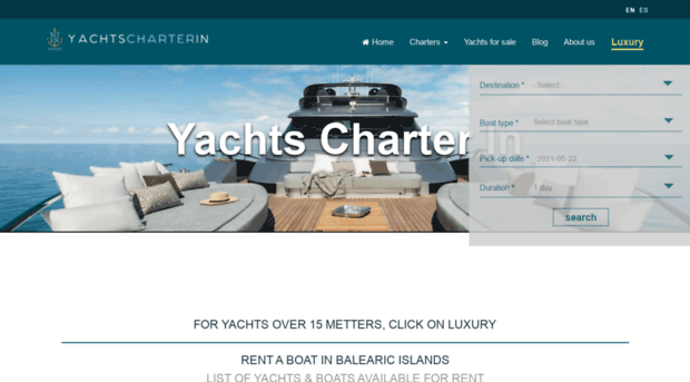 yachtscharterin.com