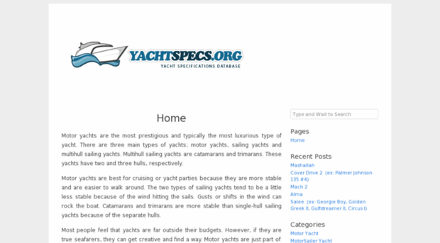 yachtspecs.org