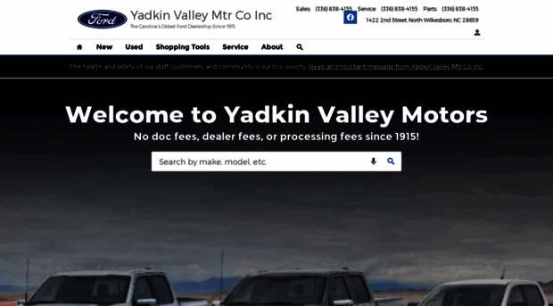 yadkinvalleymotors.com