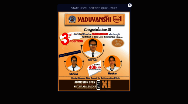 yaduvanshigroup.edu.in