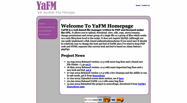 yafm.sourceforge.net