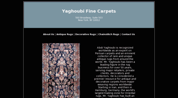 yaghoubifinecarpets.com