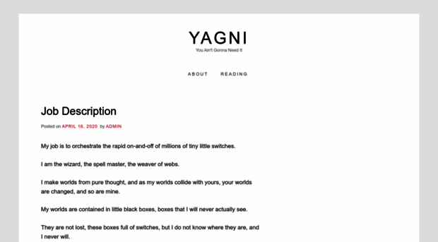 yagni.net