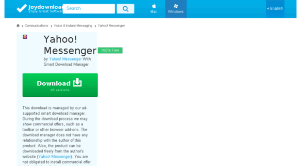 yahoo-messenger.joydownload.com
