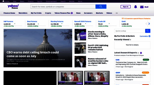 yahoo.finance