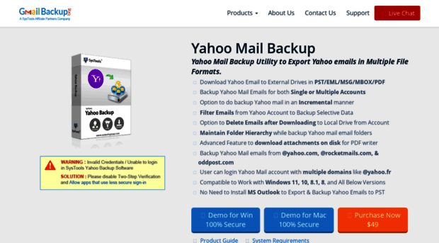 yahoo.gmailbackup.org