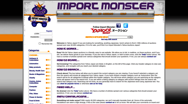 yahoo.importmonster.com.au