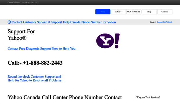 yahoomailsupportphonenumber.com