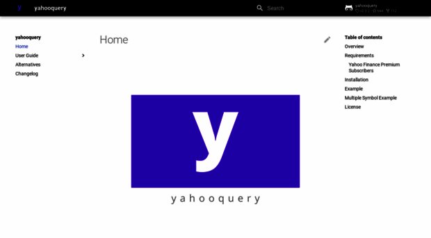 yahooquery.dpguthrie.com