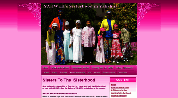 yahwehsisterhoodinyahshua.org