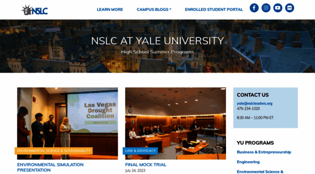 yale.nslcleaders.org