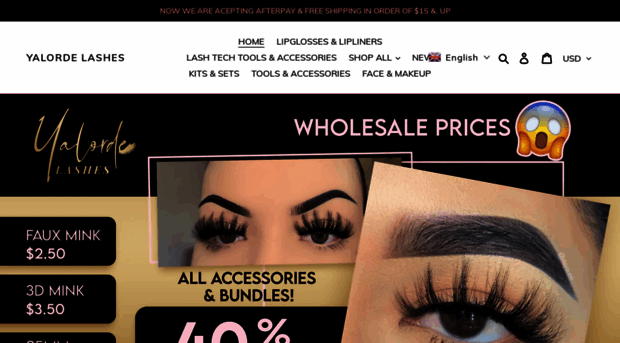 yalordelashes.com
