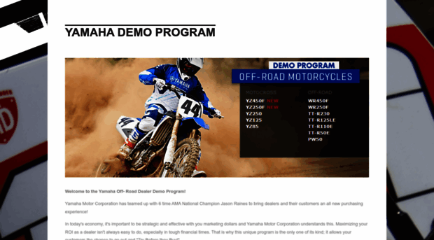 yamahademoprogram.com