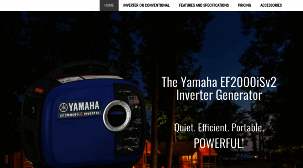 yamahaef2000is.com